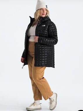 NWT The North Face ThermaBall Parka NF0A8D3VJK3 Black $280